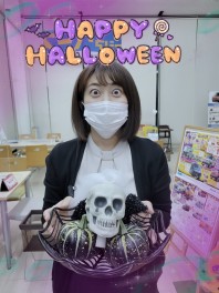 ハロウィンフェアは１６日（日）まで！(=ﾟωﾟ)ﾉ